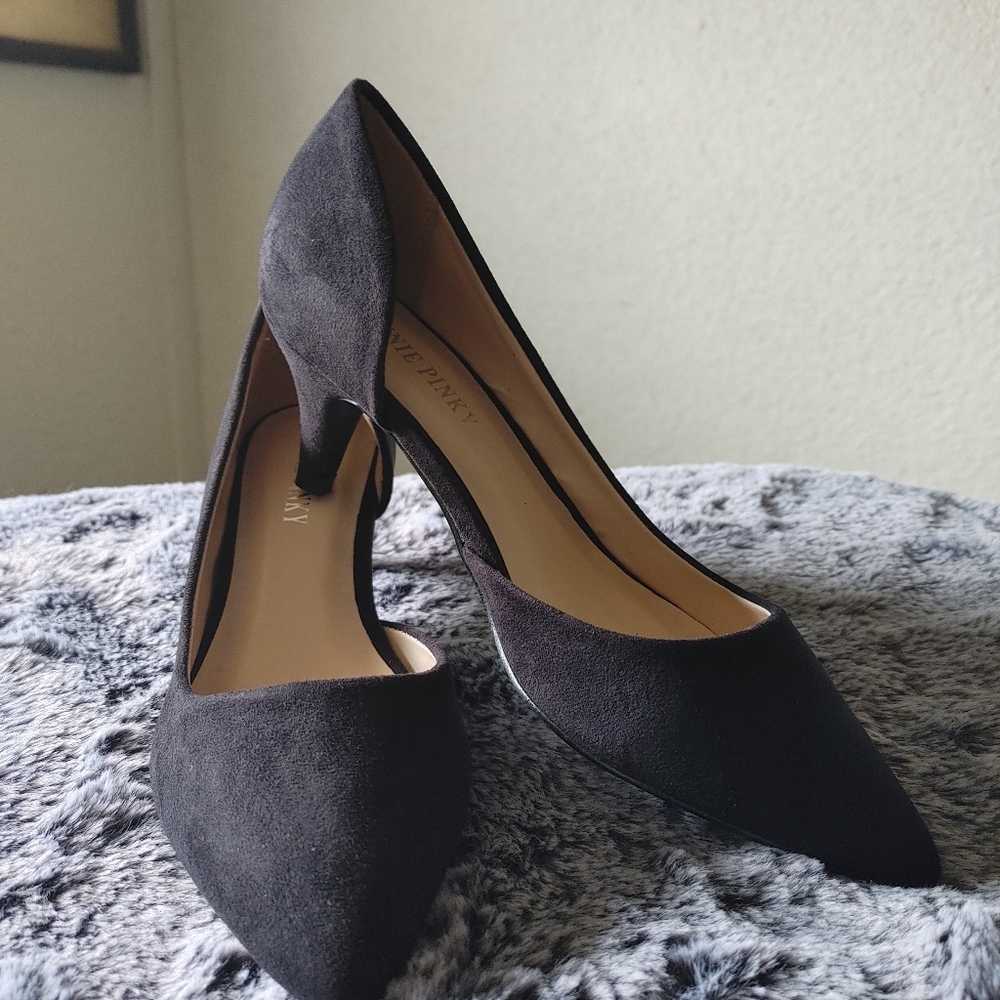 Annie 2"Heels Pinky Black